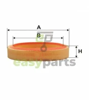 Фильтр воздушный OPEL AR216/ (WIX-Filtron) WIX FILTERS WA6398