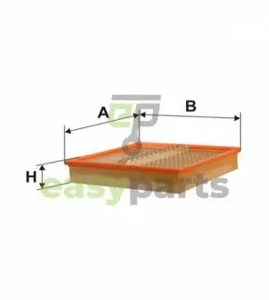 Фільтр повітряний MB S-class (W140) 3.0TD/3.5TD OM603/OM606 93-98 WIX FILTERS WA6581