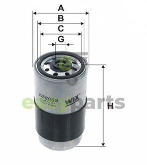 Фильтр топливный WIX FILTERS WF8056 (фото 1)
