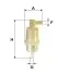 Фільтр паливний DIESEL (гусачок) WIX FILTERS WF8125 (фото 1)