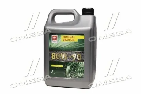 Масло трансмисс. <ДК> SAE 80W90 API GL-5 (Канистра 4л) Дорожная Карта 4102871265
