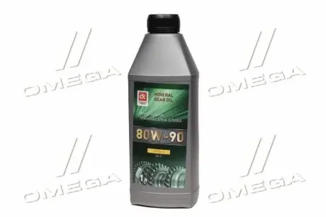 Масло трансмисс. <ДК> SAE 80W90 API GL-5 (Канистра 1л) Дорожная Карта 4102871266