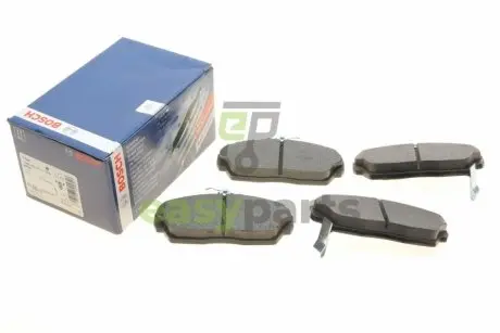 Колодки гальмівні (передні) Honda Civic VI/VII 94-05/Concerto 89-95/Rover 400 90-00 BOSCH 0 986 424 214