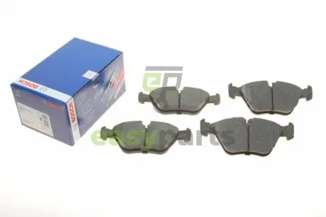 Колодки гальмівні (передні) BMW 3 (E36/E46) 92-06/5 (E34) 87-96/7 (E32) 87-94/Z3 (E36) 97-03 BOSCH 0 986 490 640
