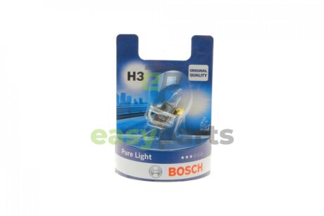 Автолампа H3 12V 55W PK22s Pure Light (BL) BOSCH 1 987 301 006