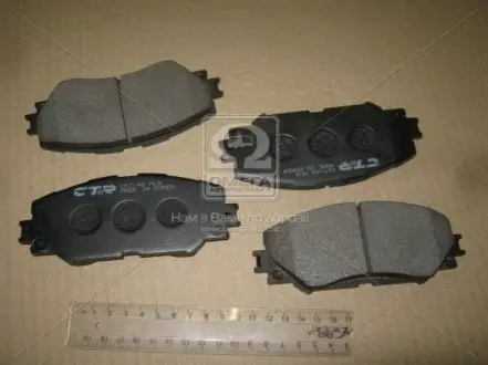 Колодка торм. TOYOTA AURIS, RAV 4 передн. CTR CKT-48 (фото 1)
