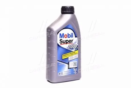 Фото олива SUPER 2000 X1 5W30 1л MOBIL 155184 Олива SUPER 2000 X1 5W30 1л MOBIL 155184