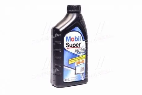 Фото олива SUPER 2000 X3 5W40 1л MOBIL 155338 Олива SUPER 2000 X3 5W40 1л MOBIL 155338