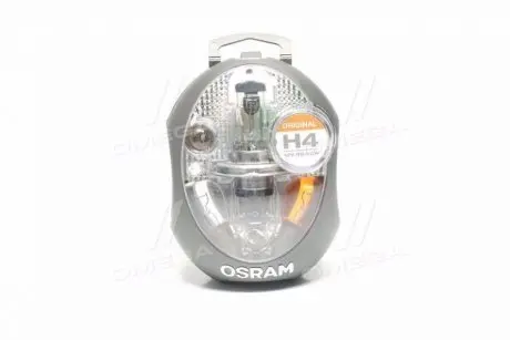 Лампа фарная (набор) H4 12V 60/55W P43t OSRAM CLKMH4