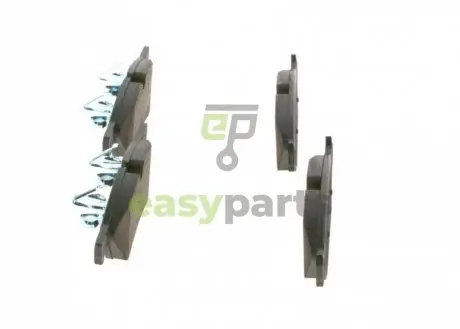 Колодки гальмівні (передні) MB E-class (W211)/ GL-class (X164) 02- BOSCH 0 986 494 165