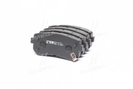 Колодка торм. HYUNDAI ACCENT, i30, задн. CTR CKKK-36 (фото 1)