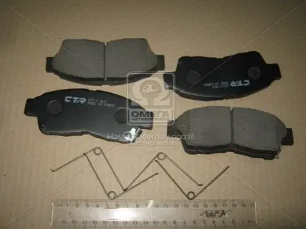 Колодка торм. TOYOTA COROLLA -97 передн. CTR CKT-1 (фото 1)