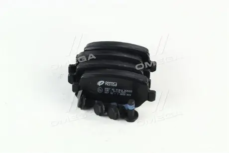 Гальмівнi колодки дисковi зад. Opel Astra G 98-, Meriva 03- REMSA 0957.02