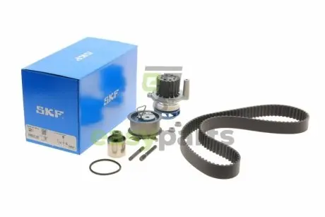 Комплект ГРМ + помпа VW Caddy III 07-10-/Golf IV/V 00-11/Passat 1.9T/2.0 TDI 00-09 (30x120) SKF VKMC 01250-1