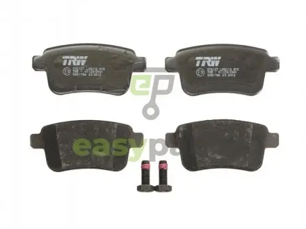 Гальмівні колодки зад. Kangoo 08- TRW GDB1786