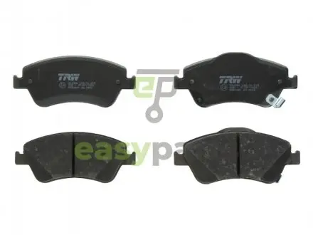 Гальмівні колодки пер. Toyota Auris 07-12 (bosch) TRW GDB3481