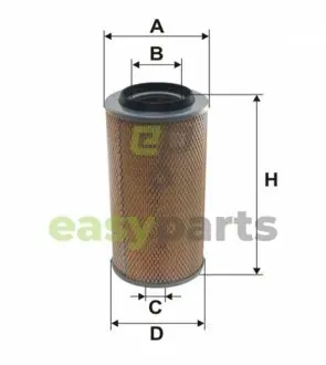 Фільтр повітряний WIX FILTERS 42169E