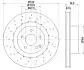 Тормозной диск W220 (PRO) PAGID HELLA 8DD355106-851 (фото 4)