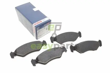 Колодки гальмівні (передні) Ford Fiesta 89-02 BOSCH 0 986 492 020