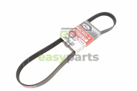Ремінь генератора Citroen C3/C4/Peugeot 307 1.4-1.6HDi 02- Gates 6PK1090SF
