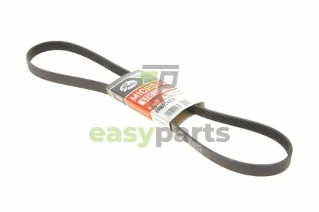 Ремінь генератора Ford Focus II/C-Max/Volvo C30/S40 II/V50 1.8/2.0 04-12 Gates 6PK1249SF