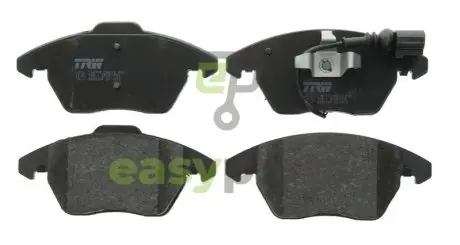 Гальмiвнi колодки дисковi VW Caddy III 04-15/ Audi A3 TT (8J3) TRW GDB1807