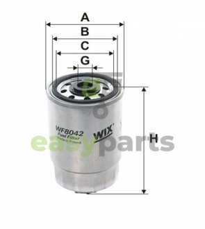 Фильтр топливный WIX FILTERS WF8042 (фото 1)