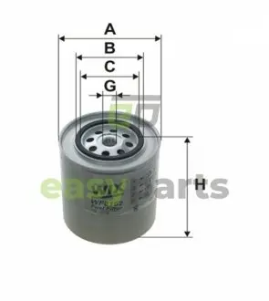 Фильтр топл. BMW PP854/1/ (WIX-Filtron) WIX FILTERS WF8162