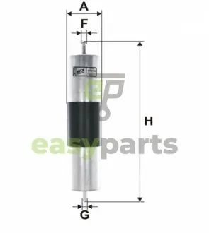 Фільтр паливний BMW 3 (E36/E46)/5 (E39)/7 (E38) M43/M42/M52/M50/M54/M60/M62 90-07 WIX FILTERS WF8168