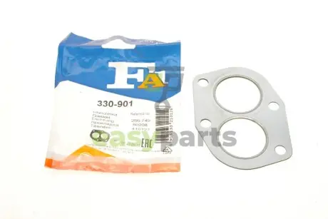 Прокладка труби вихлопної Lada Niva/Samara/Fiat Punto/Bravo 1.4-1.8 76-02 Fischer Automotive One (FA1) 330-901