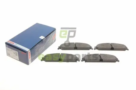 Колодки гальмівні (передні) Dodge Charger/Challenger/Chrysler 300 C 04- BOSCH 0 986 494 483