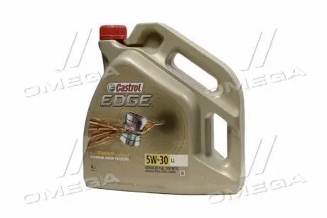 Олива моторна 5W-30 4L EDGE LL BMW LL-04, MB 229.31, VW 504.00, VW 507.00, Porsche C30 CASTROL 15668E