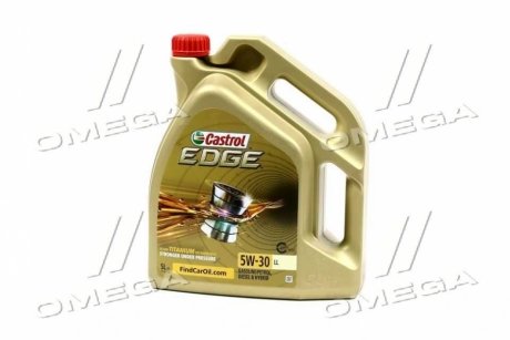 Олива моторна 5W-30 5L EDGE LL BMW LL-04, MB 229.31, MB 229.51, VW 505.00, VW 505.01 CASTROL 15669E