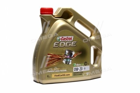 4л EDGE Titanium C5 0W-20 олива синт. ACEA C5, API SP, GF-6, Chrysler MS 6395, GM dexos1™ Gen 2, STJLR.03.5006, MB 229.71, OV0401547, 9.55535-CR1, 9.55535-GSX, WSS-M2C947-A, WSS-M2C947-B1 CASTROL 15CC95