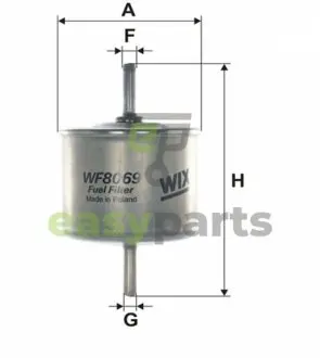 Фільтр паливний Ford Transit 2.0 -00 WIX FILTERS WF8069