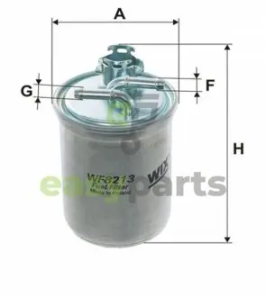 Фільтр паливний VW Caddy II 1.9TDI/SDI 95-04 WIX FILTERS WF8213