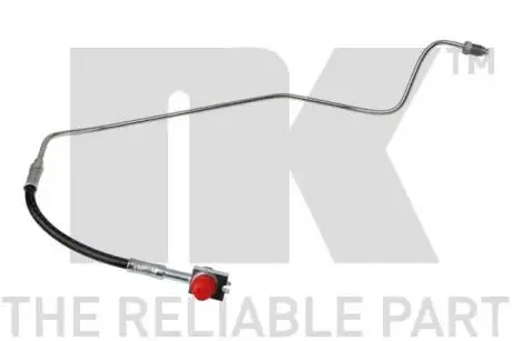 Гальмівний шланг зад. прав. 655mm Audi/Passat 97- NK 8547116