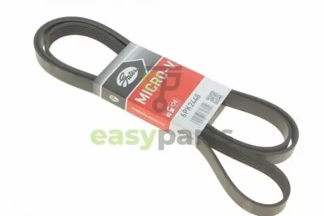 Ремінь генератора MB E-class (W124/W211) 02-08 104/M113/Land Rover Range Rover 5.0SCV8 13- Gates 6PK2448