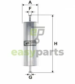Фільтр паливний BMW 3 (E30/E36)/5 (E34)/7 (E32)1.6i-5.0i M20/M40/M42/M43/S50/M60/M70 86-95 WIX FILTERS WF8035