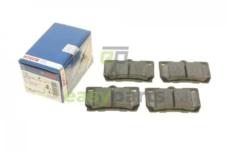 Гальмівні колодки, дискові BOSCH 0 986 494 253 (фото 1)