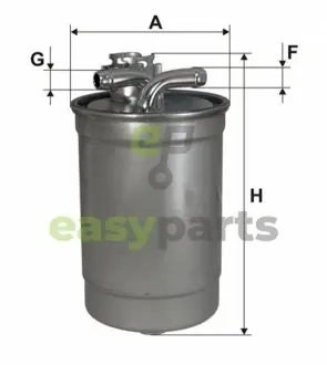 Фільтр паливний Audi A4/A6 2.0TDI 04-11 WIX FILTERS WF8389