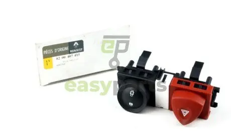 Кнопка аварійної сигналізації Renault Megane II RENAULT / DACIA 82 00 407 415
