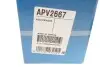 Ролик генератора VW T4 2.4D/2.5 (натяжний) (90х14) DAYCO APV2667 (фото 5)