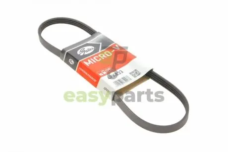 Ремінь генератора Nissan Primera/Chevrolet Matiz 1.0-2.0 91- Gates 4PK833