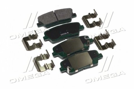 Колодки гальмівні дискові задні (вир-во) Hyundai/Kia/Mobis 583022PA70 (фото 1)