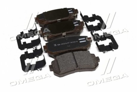 Колодки гальмівні дискові задні Hyundai/Kia/Mobis 583022YA50 (фото 1)