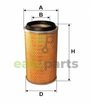 Фільтр повітряний VW LT 28-35 2.4 D 78-92 WIX FILTERS WA6086