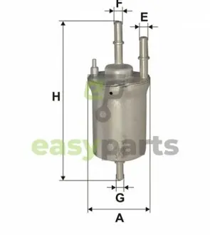 Фільтр паливний VW Caddy 1.0-1.6 TSI 10-/Skoda Octavia 04-13/Seat Ibiza 1.0-1.8 TSI 09- WIX FILTERS WF8386