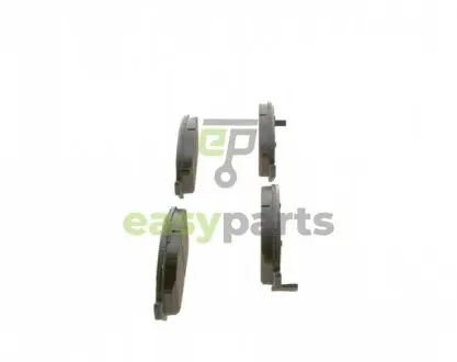 Колодки гальмівні (передні) Jeep Grand Cherokee III/IV 04-/Commander 05-10 (Akebono) BOSCH 0 986 494 370