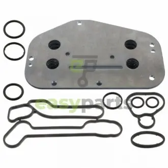 Радіатор масляний Opel Astra/Vectra 1.6/1.8 LPG 05- (теплообмінник) (+ к-кт прокладок) FEBI BILSTEIN 101406